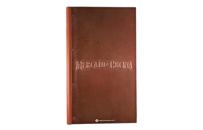 Mercato E Cucina - Custom Menu Covers, Binders, & Presentation Folders