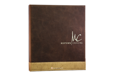 Midtown Crossing - Custom Menu Covers, Binders, & Presentation Folders