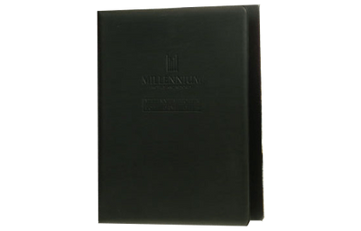 Millennium Copthorne Guest Services Directory: - Custom Menu Covers, Binders, & Presentation Folders