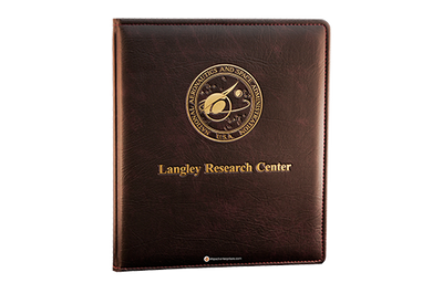 Nasa - Langley Research - Custom Menu Covers, Binders, & Presentation Folders