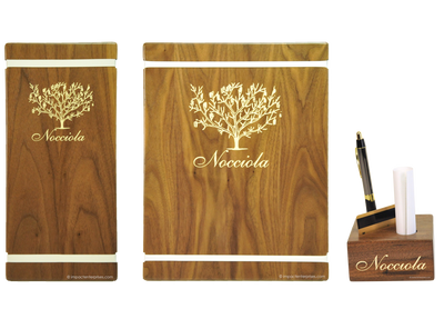 Nocciola - Custom Menu Covers, Binders, & Presentation Folders