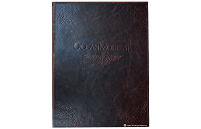 Ocean Models - Custom Menu Covers, Binders, & Presentation Folders