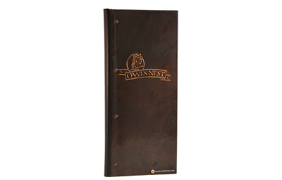 Owls Nest - Custom Menu Covers, Binders, & Presentation Folders