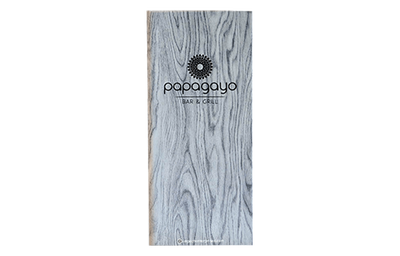 Papagayo - Custom Menu Covers, Binders, & Presentation Folders