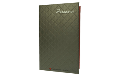 Paramour - Custom Menu Covers, Binders, & Presentation Folders