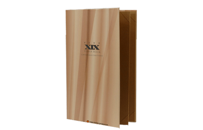Pebble Beach Xix - Custom Menu Covers, Binders, & Presentation Folders