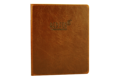 Red Fox Bar & Grille - Custom Menu Covers, Binders, & Presentation Folders