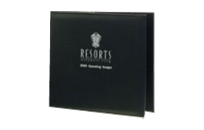 Resorts Operating Budget Binder: - Custom Menu Covers, Binders, & Presentation Folders