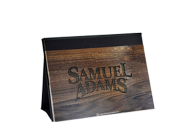 Samuel Adams Prototype - Custom Menu Covers, Binders, & Presentation Folders