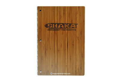 Shaka Prototype - Custom Menu Covers, Binders, & Presentation Folders