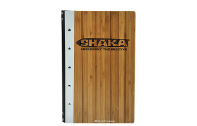 Shaka - Custom Menu Covers, Binders, & Presentation Folders