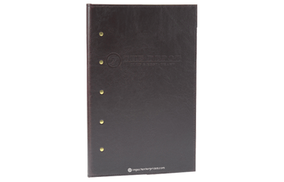 The Depot Club - Custom Menu Covers, Binders, & Presentation Folders