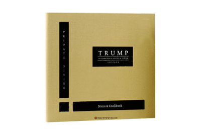 Trump International - Custom Menu Covers, Binders, & Presentation Folders