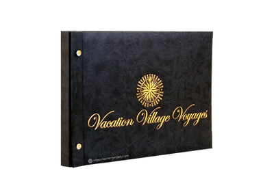 Vacation Village Voyages - Custom Menu Covers, Binders, & Presentation Folders