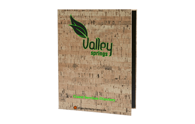 Valley Springs Prototype - Custom Menu Covers, Binders, & Presentation Folders