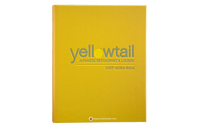 Yellowtail - Custom Menu Covers, Binders, & Presentation Folders